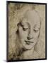 Head of a Young Girl-Leonardo da Vinci-Mounted Giclee Print