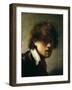 Head of a Young Man or Self Portrait, 1629-Rembrandt van Rijn-Framed Giclee Print