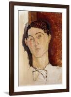 Head of a Young Man-Amedeo Modigliani-Framed Giclee Print