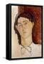 Head of a Young Man-Amedeo Modigliani-Framed Stretched Canvas