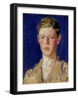 Head of a Young Man-Francis Campbell Boileau Cadell-Framed Giclee Print