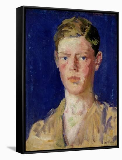 Head of a Young Man-Francis Campbell Boileau Cadell-Framed Stretched Canvas