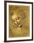 Head of a Young Woman La Scapigliata (the Lady of the Disheveled Hair)-Leonardo da Vinci-Framed Giclee Print