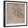 Head of a Young Woman or Head of the Virgin, c.1490-Leonardo da Vinci-Framed Giclee Print