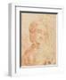 Head of a Young Woman-null-Framed Giclee Print