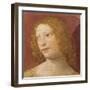 Head of a Young Woman-Bernardino Luini-Framed Giclee Print