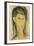 Head of a Young Women-Amedeo Modigliani-Framed Giclee Print