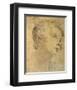 Head of a Youth-Matteo Rosselli-Framed Art Print