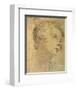 Head of a Youth-Matteo Rosselli-Framed Art Print