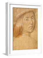 Head of a Youth-Lorenzo di Credi-Framed Giclee Print