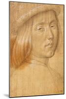 Head of a Youth-Lorenzo di Credi-Mounted Giclee Print