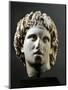 Head of Alexander Great Sculpture from Yannitsa', Near Pella, Greece-null-Mounted Giclee Print