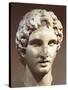 Head of Alexander the Great, 330 Bc, Leocata, Greece BC-null-Stretched Canvas