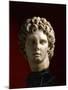 Head of Alexander the Great, Sculpture from Italica, Spain BC-null-Mounted Giclee Print