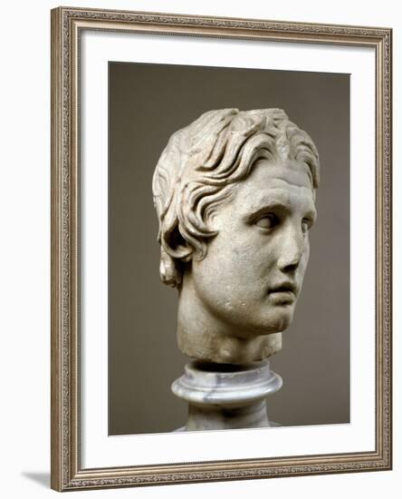 Head of Alexander the Great-null-Framed Photographic Print