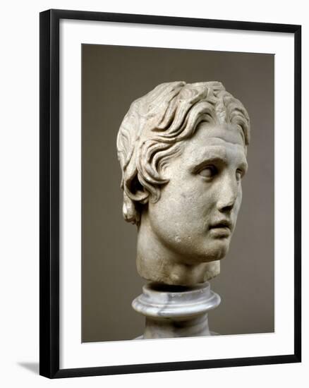 Head of Alexander the Great-null-Framed Photographic Print