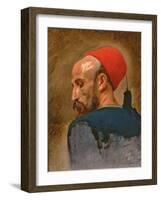 Head of an Arab in a Fez-Isidore Pils-Framed Giclee Print