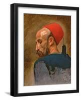 Head of an Arab in a Fez-Isidore Pils-Framed Giclee Print