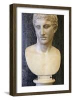 Head of an Athlete, Early 1st Century-Polykleitos Polykleitos-Framed Photographic Print