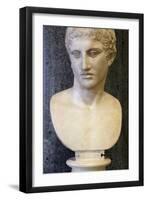 Head of an Athlete, Early 1st Century-Polykleitos Polykleitos-Framed Photographic Print