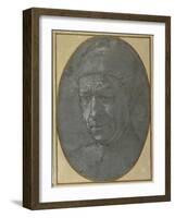 Head of an Elderly Man Wearing a Cap-Filippino Lippi-Framed Giclee Print