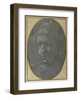 Head of an Elderly Man Wearing a Cap-Filippino Lippi-Framed Giclee Print