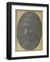 Head of an Elderly Man Wearing a Cap-Filippino Lippi-Framed Giclee Print