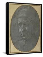 Head of an Elderly Man Wearing a Cap-Filippino Lippi-Framed Stretched Canvas