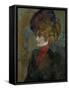 Head of an English Lady; Tete De Lady Anglaise, 1898-Henri de Toulouse-Lautrec-Framed Stretched Canvas