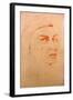 Head of an Indian Man By James A. Wehn, D. 1915-James Wehn-Framed Giclee Print