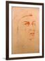 Head of an Indian Man By James A. Wehn, D. 1915-James Wehn-Framed Giclee Print