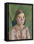 Head of an Irish Girl-Henry Lamb-Framed Stretched Canvas