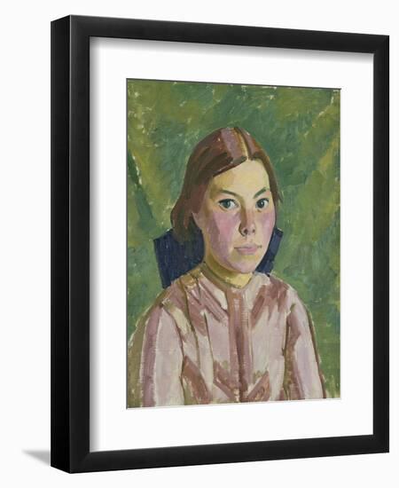 Head of an Irish Girl-Henry Lamb-Framed Giclee Print