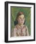 Head of an Irish Girl-Henry Lamb-Framed Giclee Print