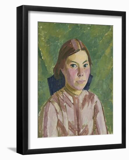 Head of an Irish Girl-Henry Lamb-Framed Giclee Print