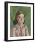 Head of an Irish Girl-Henry Lamb-Framed Giclee Print