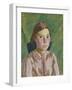 Head of an Irish Girl-Henry Lamb-Framed Giclee Print