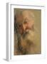 Head of an Old Bearded Man, 1584-1586-Federigo Barocci-Framed Giclee Print