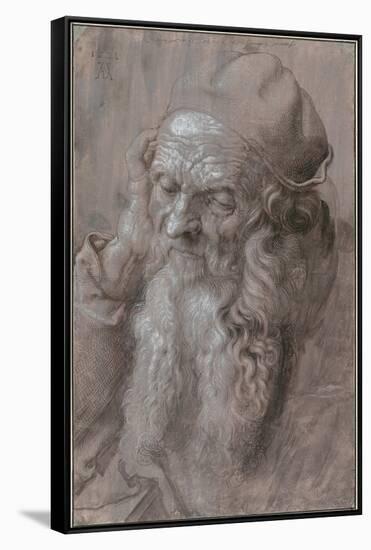 Head of an Old Man, 1521-Albrecht Dürer-Framed Stretched Canvas