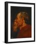 Head of an Old Man, 1618-1620-Sir Anthony Van Dyck-Framed Giclee Print