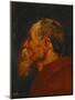 Head of an Old Man, 1618-1620-Sir Anthony Van Dyck-Mounted Giclee Print