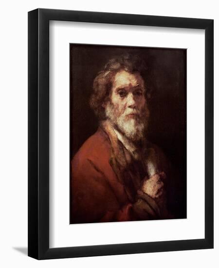 Head of an Old Man, C.1650-Carel Fabritius-Framed Giclee Print