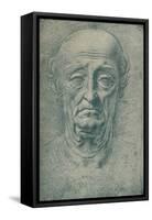 'Head of an Old Man', c15th century, (1932)-Leonardo Da Vinci-Framed Stretched Canvas