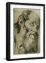 'Head of an Old Man', c1755, (1928)-Giovanni Battista Tiepolo-Framed Giclee Print