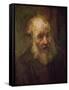 Head of an Old Man, circa 1650-Rembrandt van Rijn-Framed Stretched Canvas