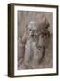 Head of an Old Man-Albrecht Dürer-Framed Giclee Print