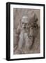 Head of an Old Man-Albrecht Dürer-Framed Giclee Print