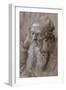 Head of an Old Man-Albrecht Dürer-Framed Giclee Print