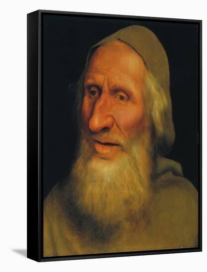 Head of an Old Man-Quentin Massys-Framed Stretched Canvas