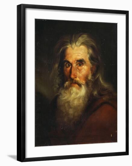 Head of an Old Man-Carlos Juliao-Framed Giclee Print